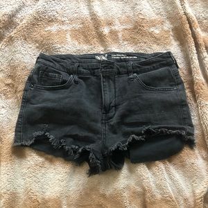Black High Rise Mossimo Shorts